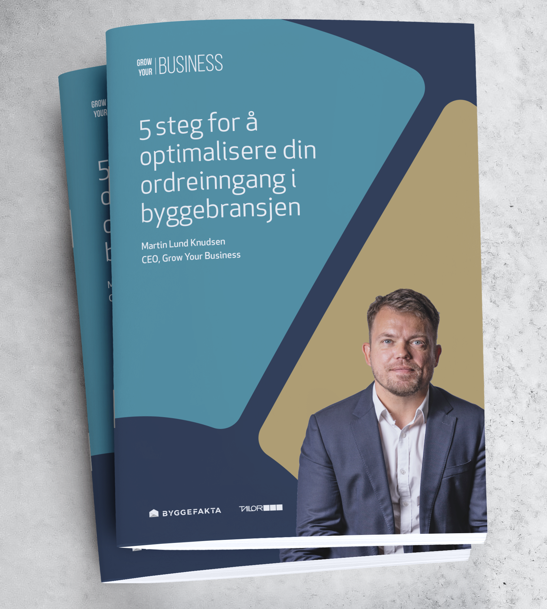 Grow Your Business brosjyre om å optimalisere ordreinngang i byggebransjen